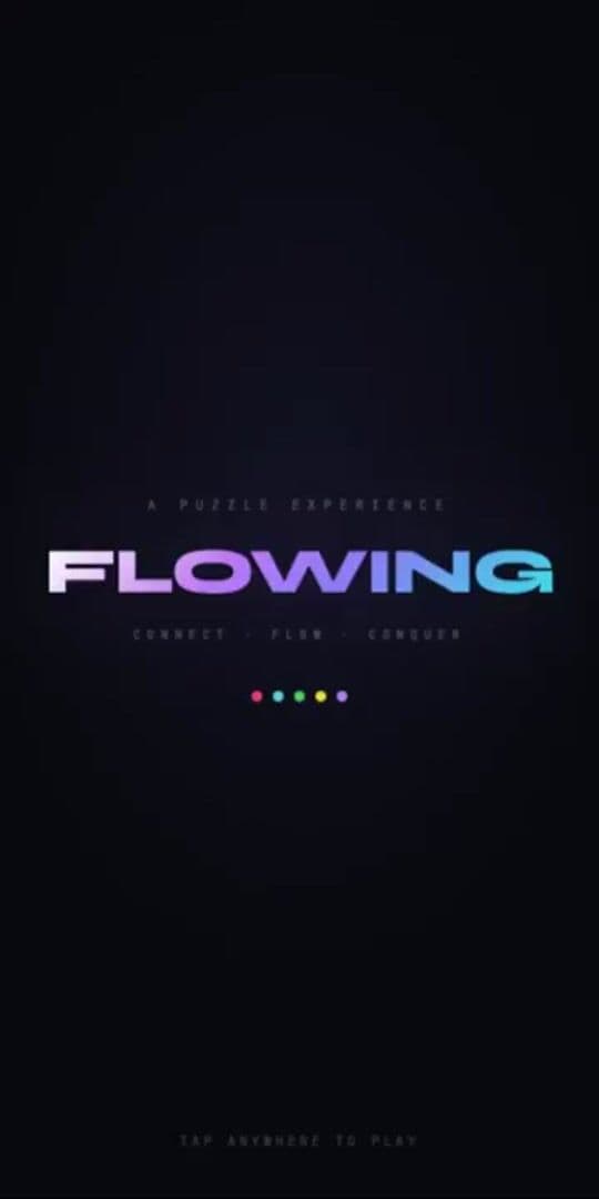 Flowing