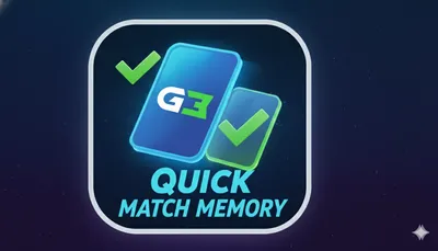 G3 Quick Match Memory